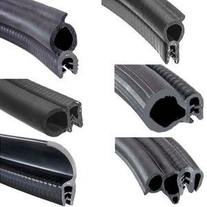 U Shape Extrusion Rubber Car Door Edge Guard Trim Cabinet Door Sealing Strip