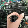 Universal T Shaped Car Sound Windshield Sealant Dashboard Soundproof Rubber Auto Rubber Gap Sealing Strip for Solar Panel