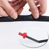 Black Weather Stripping Seal Strip for Doors/Windows D Z P Rubber Self-Adhesive Weatherstrip Gap Blocker