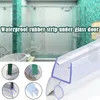 Glass Shower Door Seal Strip Frameless Weatherproof Shower Door Seal Strip Silicone Rubber
