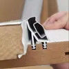 Wooden Door Silent Magnetic Suction Strip Door Magnetic Door Frame PVC Soft and Hard Composite Mute Bar