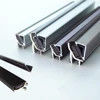 Aluminum Rubber Sound Insulation Wooden Door Magnetic Suction Sealing Strip Silent Magnetic Suction Wooden Door Seal