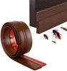 High Quality TPE Silicone Rubber Door Bottom Seal Strip Self-Adhesive Draft Stopper Weatherstrip