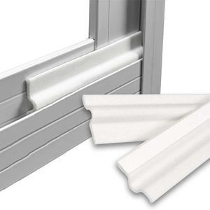 Multifunctional Window Weather Stripping Door Seal Strip Self Adhesive PU Foam Weather Strip