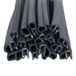 China U Shaped Extruded Rubber Seal Strip for Car Cabinets Door
