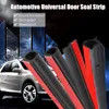 Strong Adhesive EPDM Foam Rubber Door Seal Strip P Z D B Shape Weather Stripping Cars Self-Adhesive Door Weather Cutting Welding