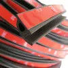 Strong Adhesive EPDM Foam Rubber Door Seal Strip P Z D B Shape Weather Stripping Cars Self-Adhesive Door Weather Cutting Welding