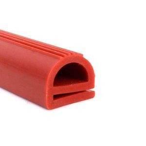 Heat Resistant E P Shaped Silicone Rubber Seal Strip Rubber Gasket for Baking Oven Door