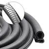 Rubber U-Shaped Edge Protection Trim Sealing Strip with Steel Bone for Cars Cabinets Machinery