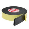 Single-Sided Adhesive Black EVA Foam Sponge Seal Tape Weatherstrip Window and Door