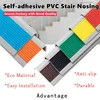 Anti-Collision Step Edge Trim Strips Stair Nosing Rubber Stair Tread Edge Protector Corner Bumpers