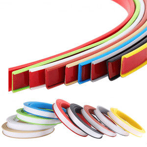 Self-Adhesive PVC U Channel Edge Banding Strip Sealing Tape Edge Protector for Furniture Cabinet Desk