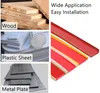 Self-Adhesive PVC U Channel Edge Banding Strip Sealing Tape Edge Protector for Furniture Cabinet Desk