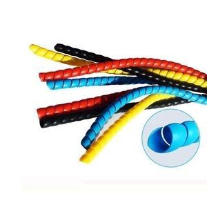 Plastic PP Spiral Wrap Protection Guard Hydraulic Hose Cover for Cable and Pipe Protection