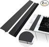 Easy Install and Clean Kitchen Stove Counter Silicone Gap Cover Heat Resistant Gap Filler with Moulding Processing Service