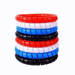 Colorful Plastic Protection Spiral Sleeve for Hose Guard Wrap / Hose Guard / Cablepiral Wrap